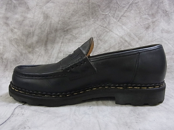 実際に弊社で買取させて頂いたPARABOOT/パラブーツ REIMS MARCHE IIコインローファー099412/7の画像 4枚目