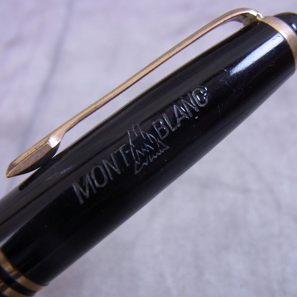 実際に弊社で買取させて頂いたMONTBLANC/モンブラン 50s 242/14C 万年筆 グレイストライプの画像 4枚目