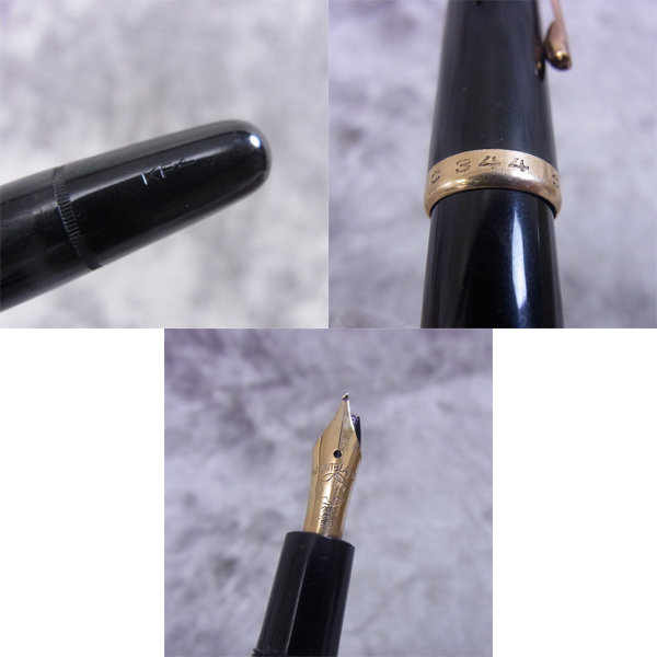 実際に弊社で買取させて頂いたMONTBLANC/モンブラン 1950年代 344/14C-585 万年筆の画像 8枚目