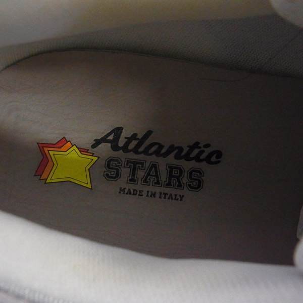 実際に弊社で買取させて頂いた［未使用］Atlantic STARS/アトランティックスターズ スニーカー ホワイト×ライトパープル/43の画像 7枚目