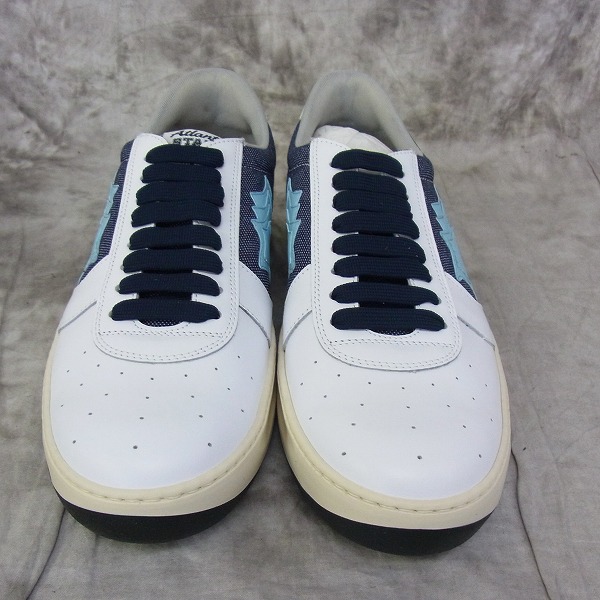 実際に弊社で買取させて頂いた［未使用］Atlantic STARS/アトランティックスターズ DRAKE VBNBL-TE90 leather スニーカー 43の画像 1枚目