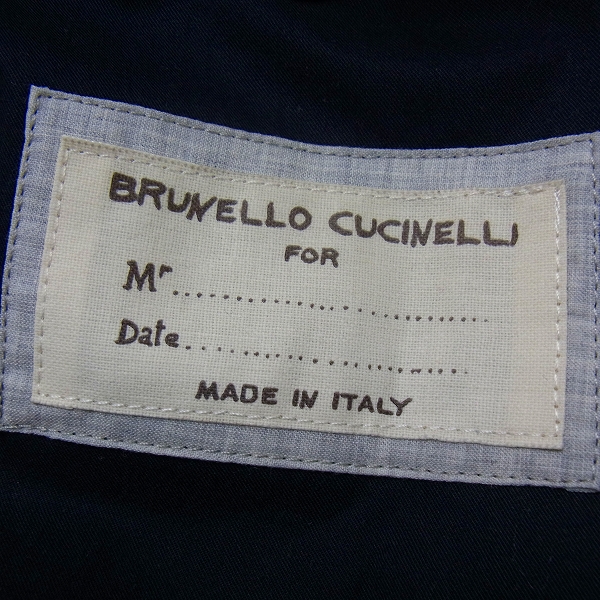 実際に弊社で買取させて頂いたbrunello cucinelli/ブルネロクチネリ ダブルコート/Lの画像 2枚目