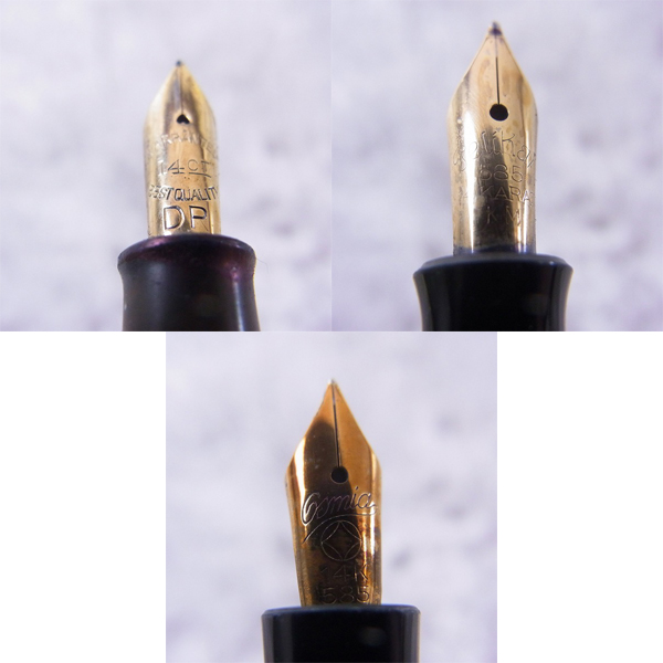 実際に弊社で買取させて頂いたPELIKAN/ペリカン 350/450等 ビンテージペンシル 黒金緑 3点SETの画像 5枚目