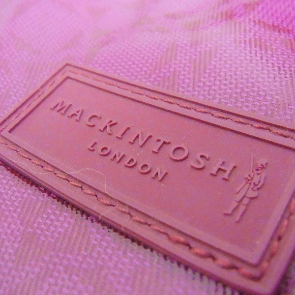 実際に弊社で買取させて頂いたMACKINTOSH/マッキントッシュ ポーチ付き トートバッグ ピンクの画像 5枚目