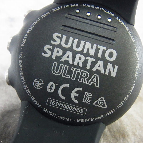 実際に弊社で買取させて頂いたSUUNTO/スント SPARTAN ULTRA/スパルタンウルトラマルチスポーツウォッチの画像 3枚目