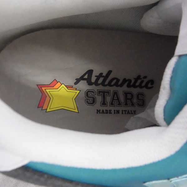 実際に弊社で買取させて頂いた［未使用］Atlantic STARS/アトランティックスターズ スニーカー ブルー×ホワイト×グレー/41の画像 6枚目