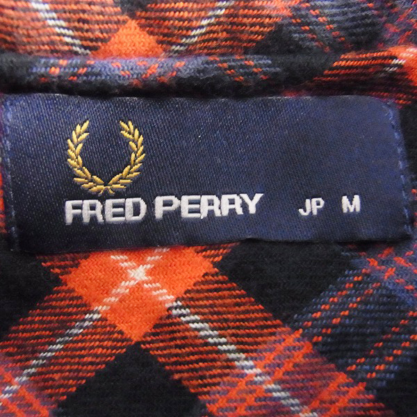 実際に弊社で買取させて頂いたFRED PERRY/フレッドペリー ハリントンジャケット グレー Mの画像 4枚目