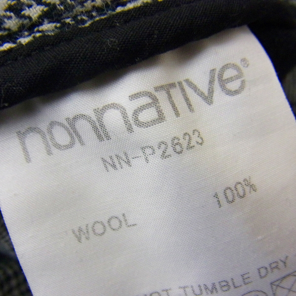 実際に弊社で買取させて頂いたnonnative/ノンネイティブ 14AW DWELLER EASY RIB PANTS/NN-P2623 2の画像 4枚目