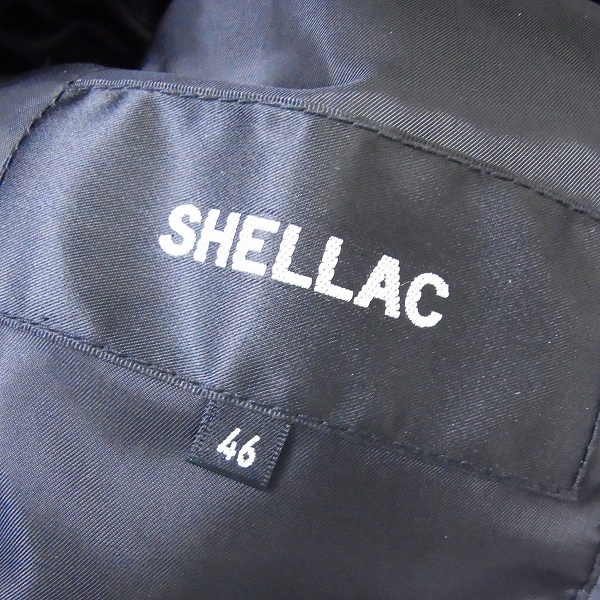 実際に弊社で買取させて頂いたSHELLAC/シェラック グログラン M-65フーデッドダウンジャケット/46の画像 2枚目