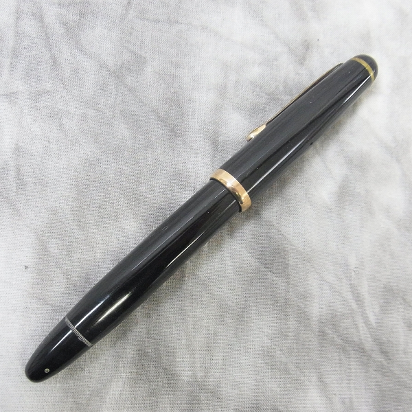 実際に弊社で買取させて頂いたMONTBLANC/モンブラン 50年代 刻印14C/585 万年筆/KF 3-44の画像 2枚目