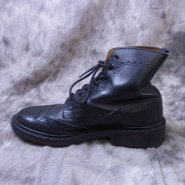 実際に弊社で買取させて頂いたTricker's/トリッカーズ ウィングチップブーツ/909258 UK6.5の画像 4枚目