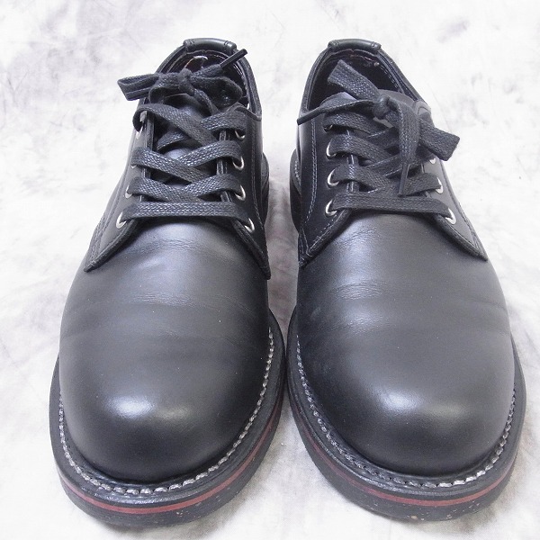 実際に弊社で買取させて頂いたCHIPPEWA/チペワ オックスフォードシューズ ブラック 1901M73/26 Dの画像 1枚目