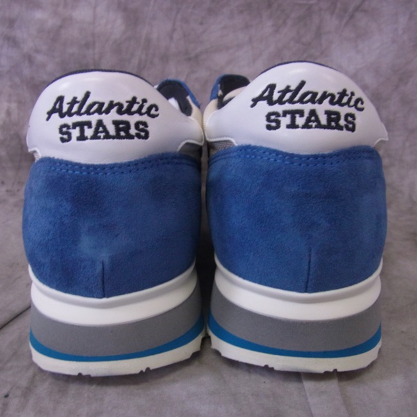 実際に弊社で買取させて頂いた［未使用］Atlantic STARS/アトランティックスターズ スニーカー ホワイト×ブルー/43の画像 2枚目