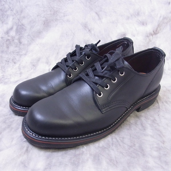 実際に弊社で買取させて頂いたCHIPPEWA/チペワ オックスフォードシューズ ブラック 1901M73/26 D