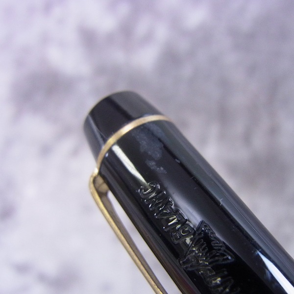 実際に弊社で買取させて頂いたMONTBLANC/モンブラン 332 585/14C 万年筆 ブラックの画像 8枚目