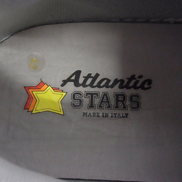 実際に弊社で買取させて頂いた［未使用］Atlantic STARS/アトランティックスターズ スニーカー ホワイト×ブルー/42の画像 7枚目