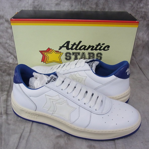 実際に弊社で買取させて頂いた［未使用］Atlantic STARS/アトランティックスターズ DRAKE VBA TE92 leather スニーカー 42