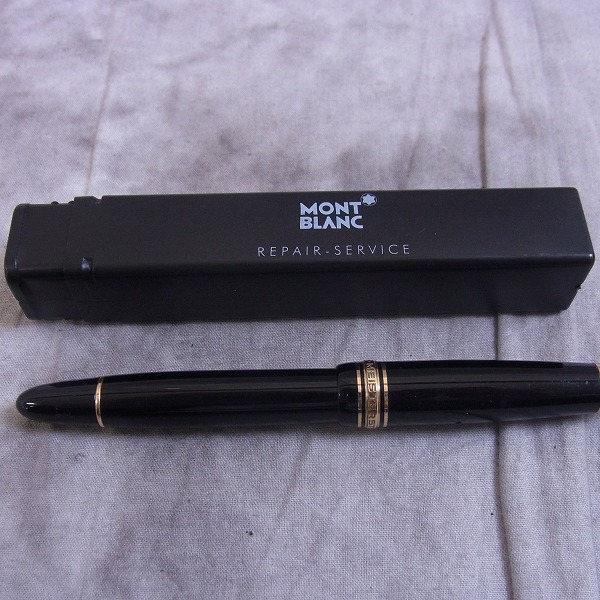 実際に弊社で買取させて頂いたMONTBLANC/モンブラン 144 4810 M 14C 585 マイスターシュテュック 万年筆の画像 9枚目