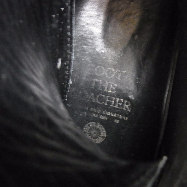 実際に弊社で買取させて頂いたFoot the coacher/フットザコーチャー ウィングチップブーツ/8.5の画像 6枚目