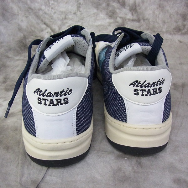 実際に弊社で買取させて頂いた［未使用］Atlantic STARS/アトランティックスターズ DRAKET VBNBL TE90 leather スニーカー 42の画像 2枚目