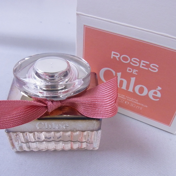 実際に弊社で買取させて頂いたChloe/クロエ ローズドクロエ/オードトワレ EDT 香水 30ml 3点SETの画像 5枚目