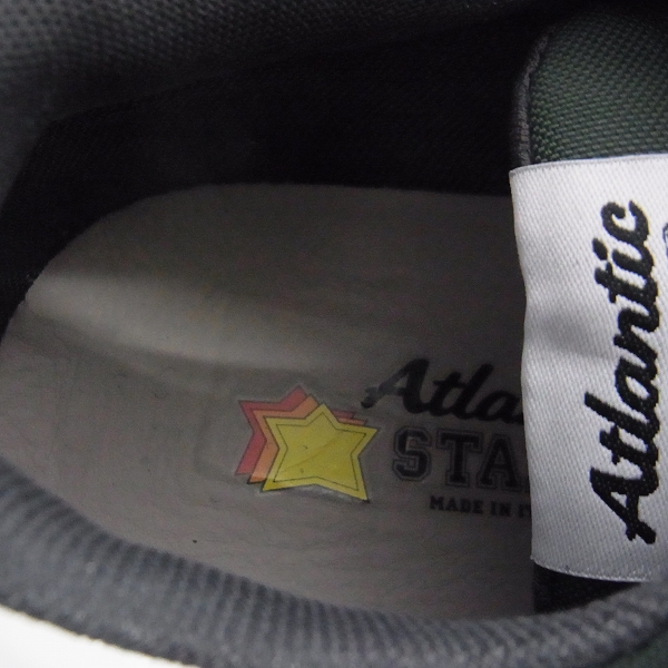 実際に弊社で買取させて頂いた［未使用］Atlantic STARS/アトランティックスターズ スニーカー グリーンブラウン系/42の画像 7枚目