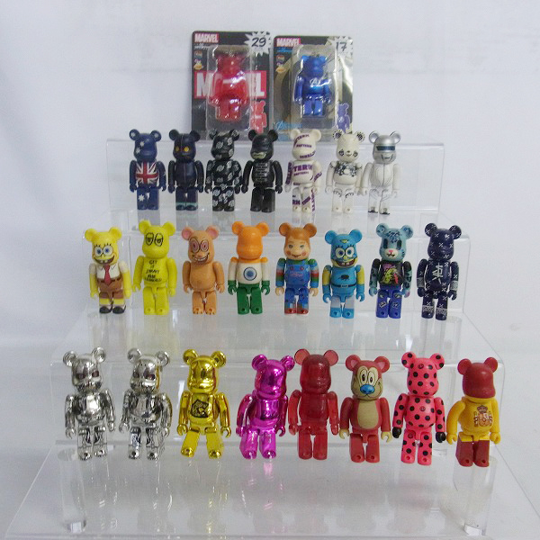 実際に弊社で買取させて頂いたBE@RBRICK/ベアブリック MARVEL/マーベル ターミネーター等 25点SET