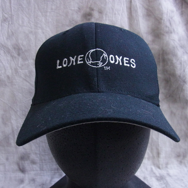 実際に弊社で買取させて頂いたLONE ONES/ロンワンズ CAP/キャップ 帽子 ブラック L－XLの画像 1枚目