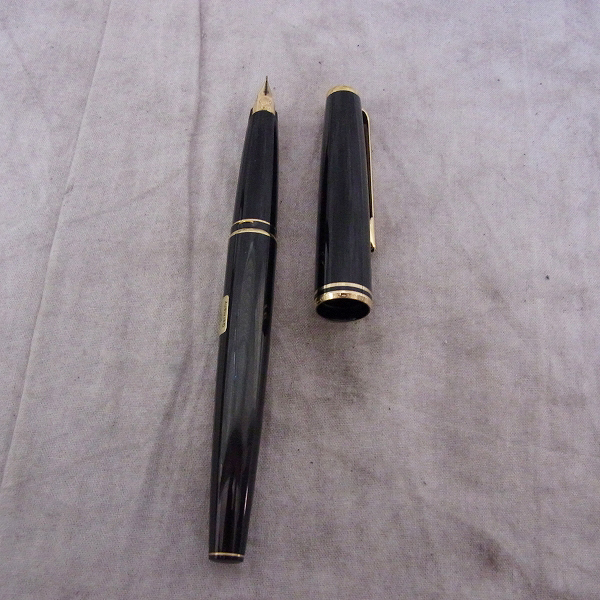 実際に弊社で買取させて頂いたMONTBLANC/モンブラン CLASSIC/クラシック 万年筆 ブラック 14K/585の画像 7枚目