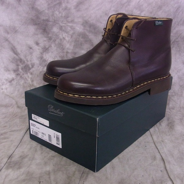 実際に弊社で買取させて頂いたParaboot/パラブーツ BLOIS/TEX ブロワ チャッカブーツ/6.5Fの画像 9枚目