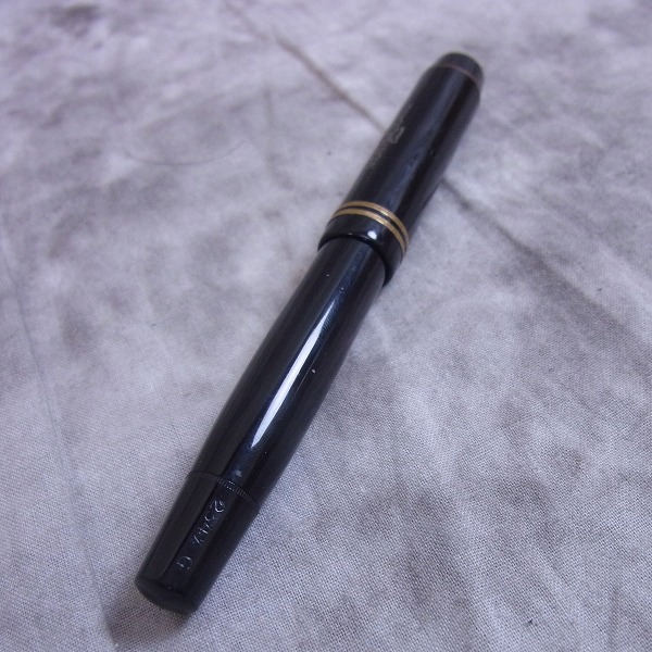 実際に弊社で買取させて頂いたMONTBLANC/モンブラン モンテローザ 234 1/2G 585/14C ブラック 万年筆の画像 1枚目