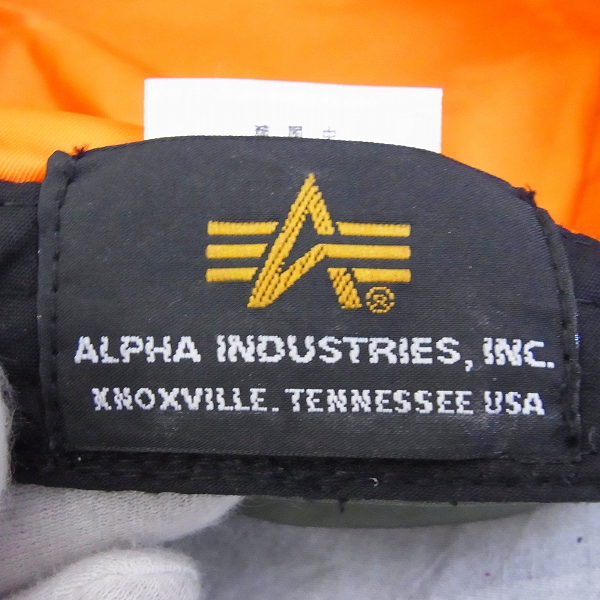 実際に弊社で買取させて頂いたALPHA INDUSTRIES INC/アルファインダストリーズ ワークキャップ B-15Dの画像 4枚目