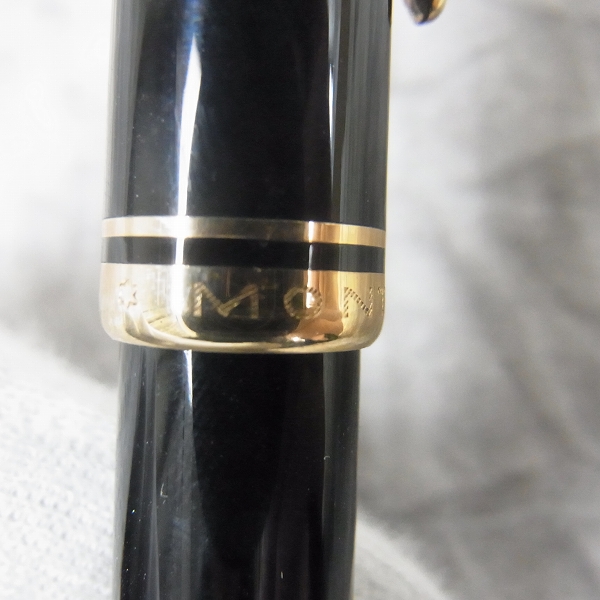 実際に弊社で買取させて頂いたMONTBLANC/モンブラン 264 50年代 刻印14C/585 万年筆/Dの画像 6枚目