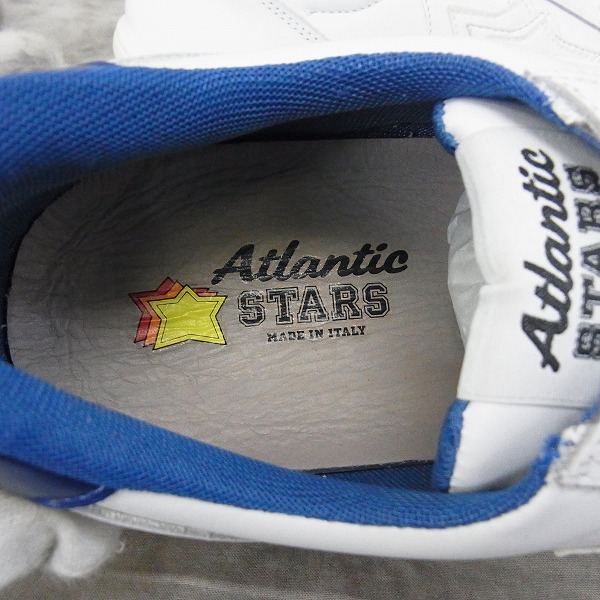 実際に弊社で買取させて頂いた［未使用］Atlantic STARS/アトランティックスターズ DRAKE VBA TE92 leather スニーカー 42の画像 6枚目