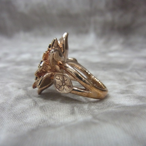 実際に弊社で買取させて頂いた★[ギャラ付]KONRON/コンロン grace ring/グレースリング 11号の画像 2枚目