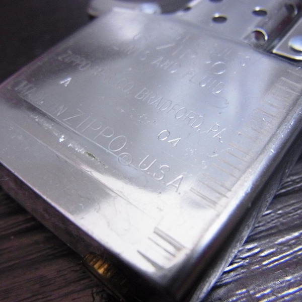 実際に弊社で買取させて頂いた★ZIPPO/ジッポー ZERO HALLIBURTON/ゼロハリ アタッシュケースライター/04年製の画像 6枚目