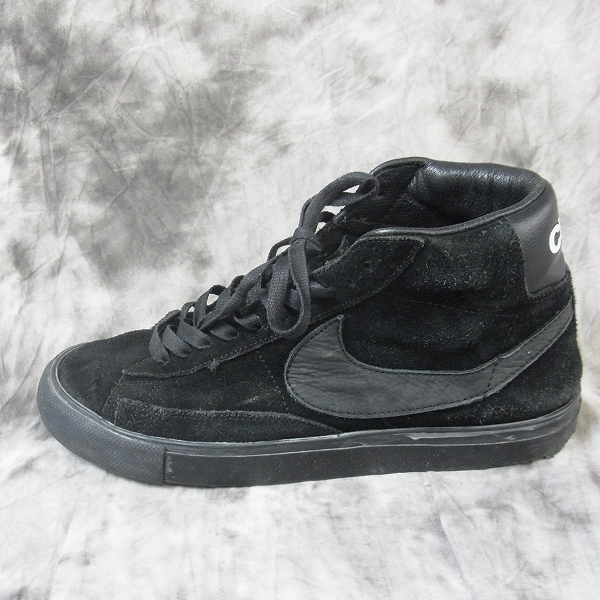 実際に弊社で買取させて頂いたBLACK COMME des GARCONS×NIKE ブレザーハイプレミアム CDG SP BLACK 704571-001/27の画像 5枚目