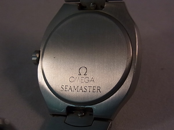 実際に弊社で買取させて頂いた★OMEGA/オメガ SEAMASTER/シーマスター ポラリス/デイデイト 【電池切れ】の画像 4枚目