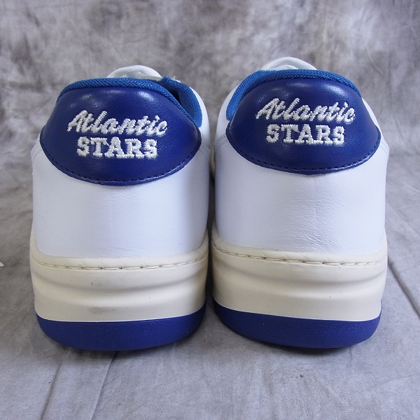 実際に弊社で買取させて頂いた［未使用］Atlantic STARS/アトランティックスターズ スニーカー 白青/42の画像 2枚目