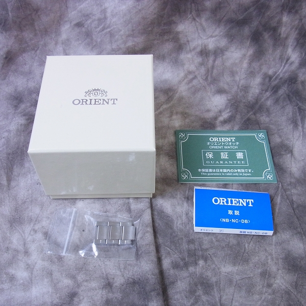 実際に弊社で買取させて頂いたORIENT/オリエント オープンハート WV0411DB 自動巻き 腕時計の画像 4枚目