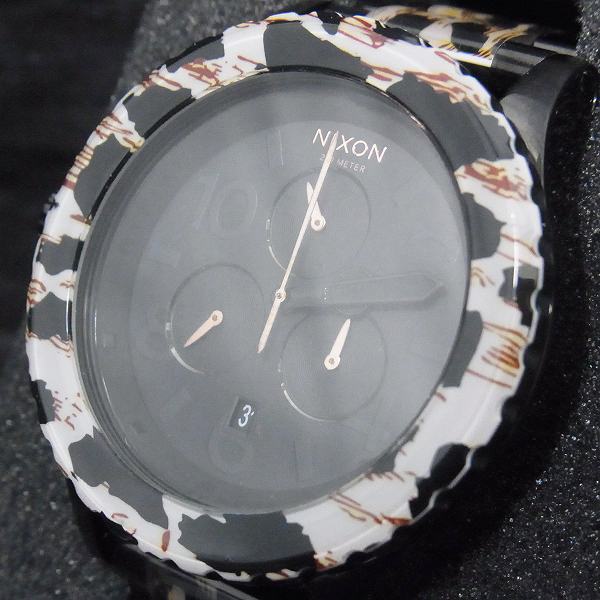 実際に弊社で買取させて頂いた★NIXON/ニクソン 42-20 CHRONO/クロノ レオパード ウォッチ/腕時計 【電池切れ】