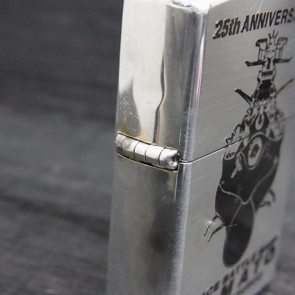 実際に弊社で買取させて頂いた★ZIPPO/ジッポー SPACE BATTLE SHIPS YAMATO/宇宙戦艦ヤマト 25周年記念/25ｔｈ Anniversary シリアルナンバー入り 98年製の画像 3枚目