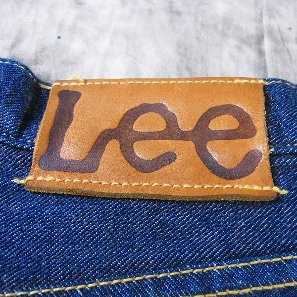 実際に弊社で買取させて頂いたLee/リー 復刻 センター赤タグ デニムパンツ LOT.101B 19101/30の画像 3枚目