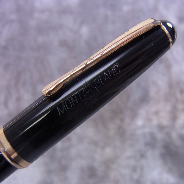 実際に弊社で買取させて頂いたMONTBLANC/モンブラン 3-42G 14C 585 万年筆 ブラックの画像 3枚目