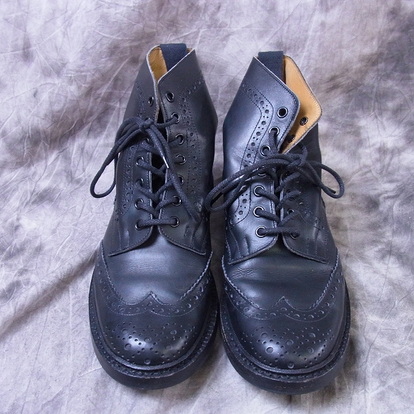 実際に弊社で買取させて頂いたTricker's/トリッカーズ ウィングチップブーツ/909258 UK6.5の画像 1枚目