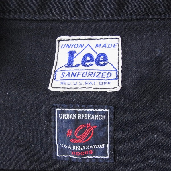 実際に弊社で買取させて頂いたLee×URBAN RESEARCH/リー×アーバンリサーチ ジップアップジャケット/Mの画像 2枚目