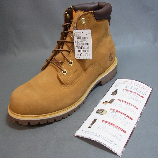 実際に弊社で買取させて頂いた★【未使用】Timberland/ティンバーランド 6ホールベーシックブーツ 37578/10の画像 8枚目