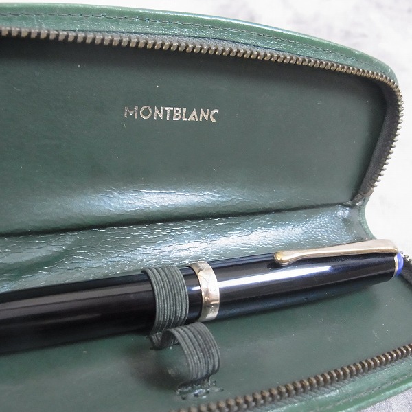 実際に弊社で買取させて頂いたMONTBLANC/モンブラン 342 D 14C 585 万年筆 DF ブラックの画像 8枚目