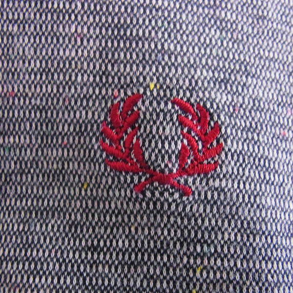 実際に弊社で買取させて頂いたFRED PERRY/フレッドペリー ハリントンジャケット グレー Mの画像 3枚目