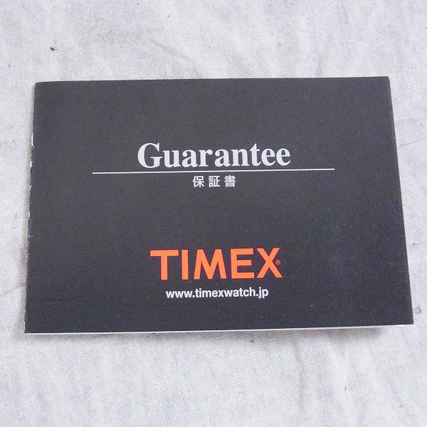 実際に弊社で買取させて頂いたTIMEX/タイメックス カレイドスコープ ブラックダイアル カーキ 腕時計/T2P029の画像 8枚目